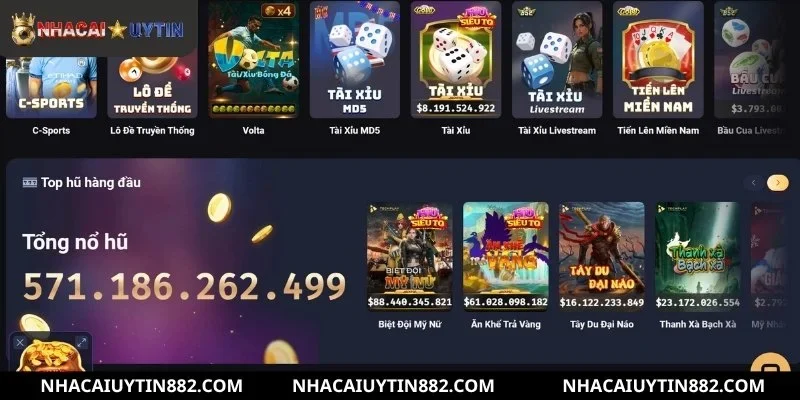 Bộ sưu tập game phong phú tại VIN88