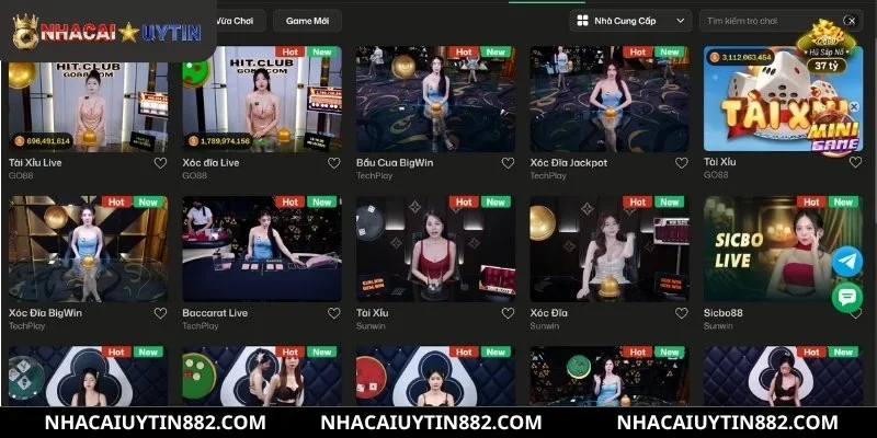 Bộ sưu tập trò chơi đỉnh cao tại VIC88