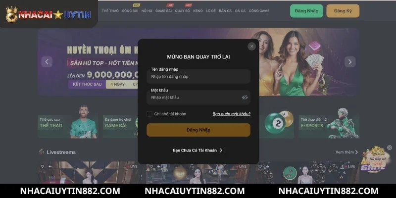 Các bước đăng nhập dễ hiểu nhất