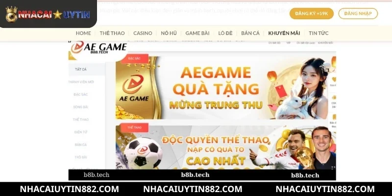 Chương trình khuyến mãi và ưu đãi giá trị từ B8B