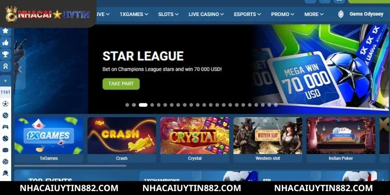 Điểm mặt sản phẩm cá cược làm nên tên tuổi thương hiệu 1XBET