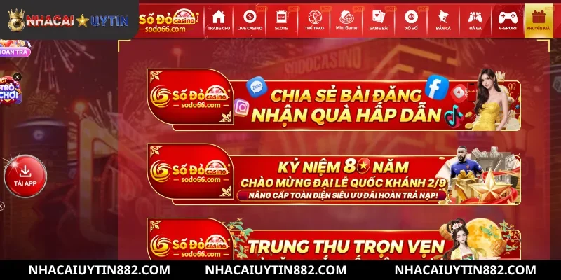 Một vài chương trình ưu đãi hấp dẫn cho hội viên nhà cái