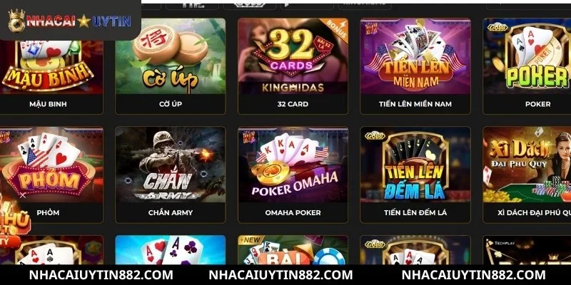 Tận hưởng kho game hấp dẫn và kịch tính