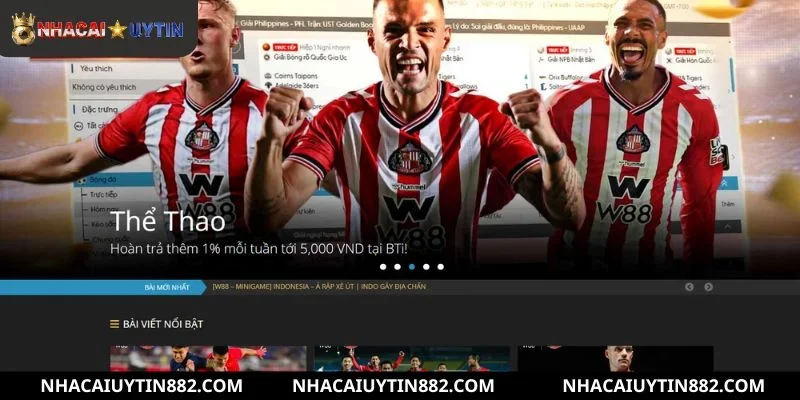 Tổng hợp sản phẩm giải trí độc quyền chỉ có tại nhà cái W88