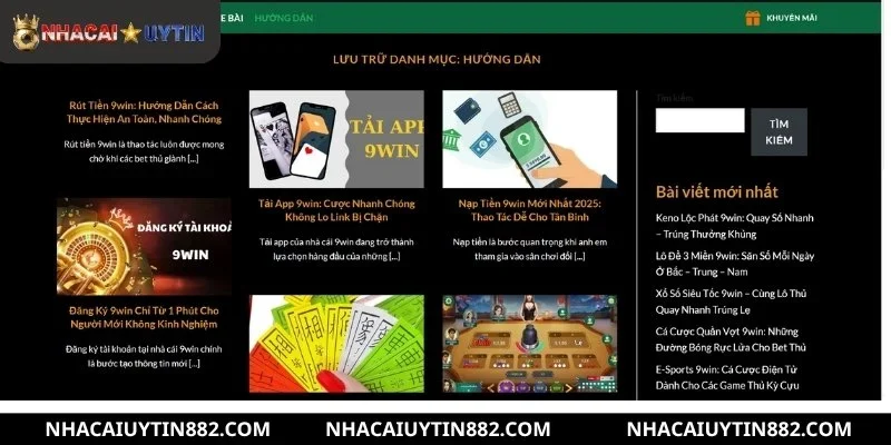 Ưu đãi khủng và sự kiện hấp dẫn tại 9WIN